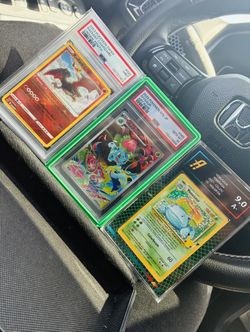 Graded Pokémon Slabs 1 Japanese 2 English
