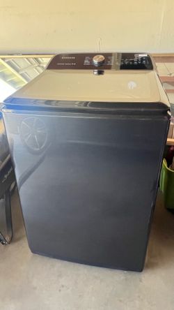 5.2 cu. ft. High-Efficiency Large Capacity Smart Top Load Washer in Brushed Black with Super Speed