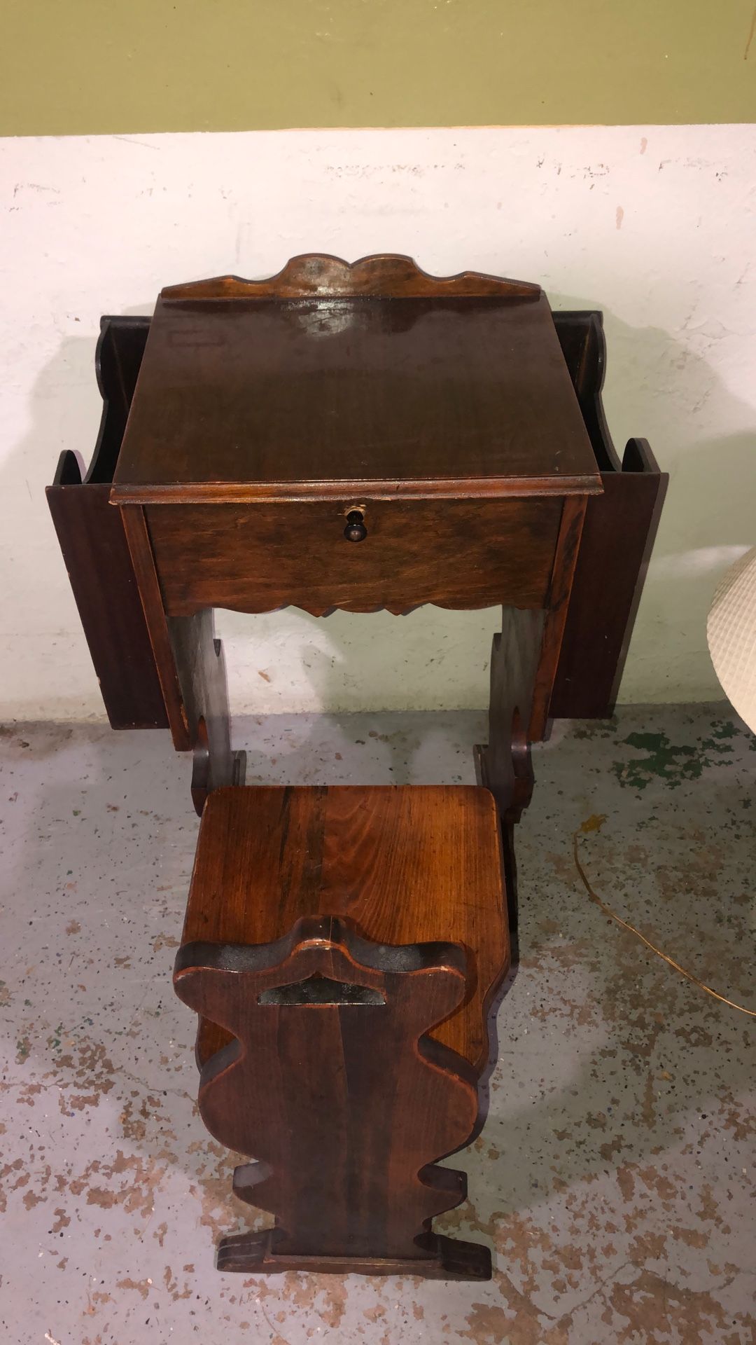 Antique homeschool Desk