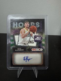 Kyle Filipowski Hoops Signs Auto
