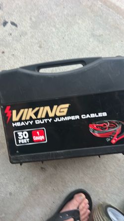 Viking Heavy Duty Jumper Cables 30 Ft 1 Gauge