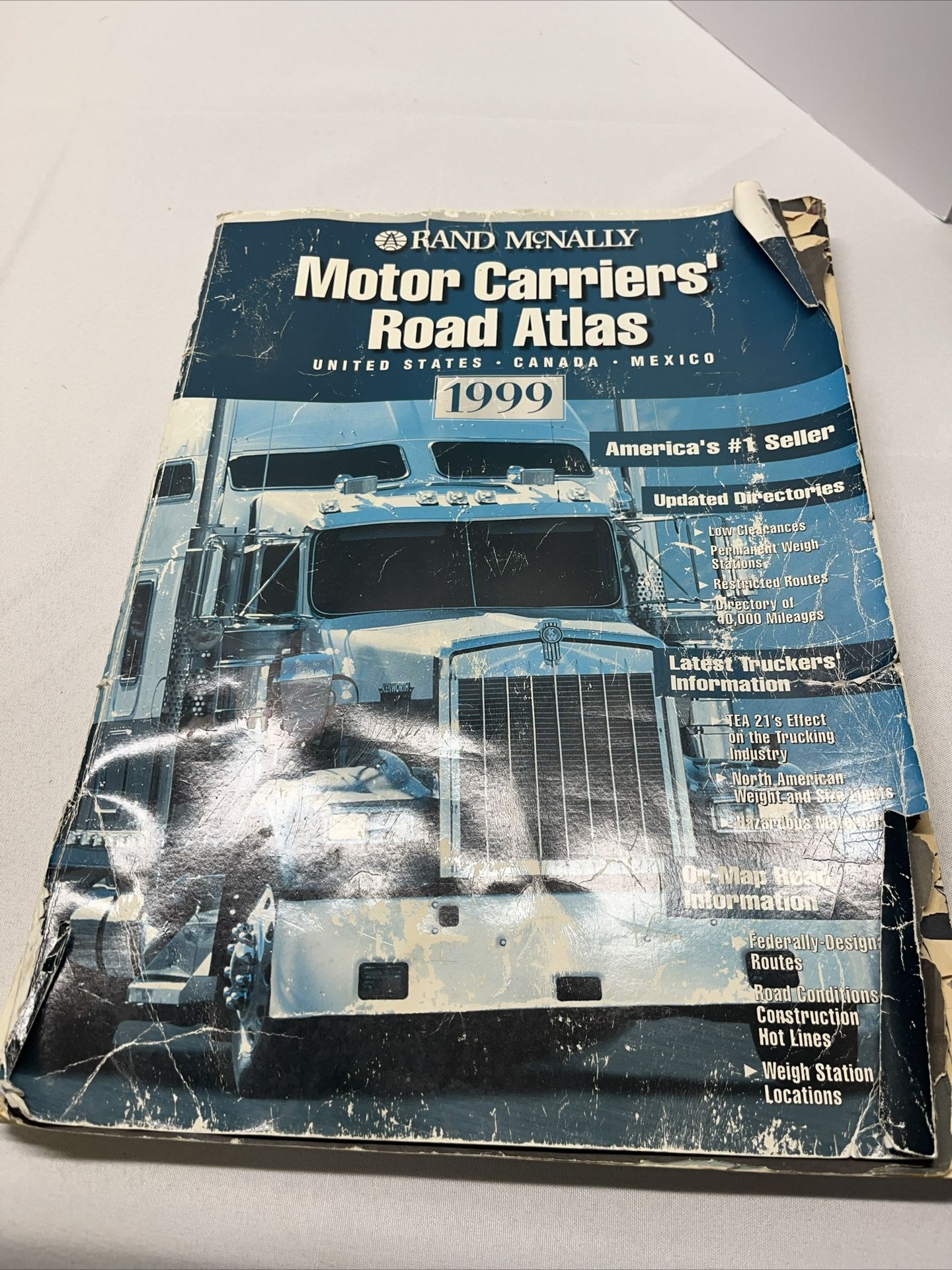 Rand McNally Motor Carriers Road Atlas 1999