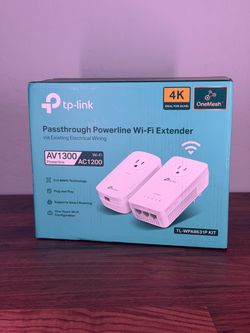 TP-Link Powerline Extender TL-WPA8631P Kit