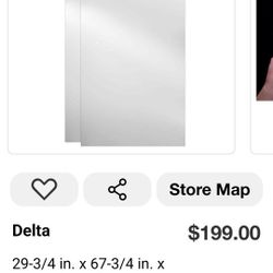 Shower Door Glass Panels In Clear