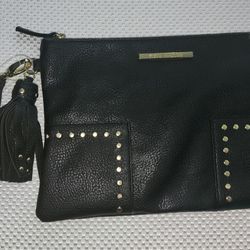 Steve Madden Feaux Leather Purse BLACK