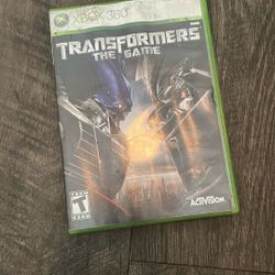 Xbox360 Transformer The Game