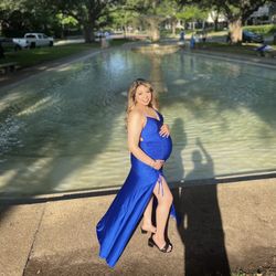 Royal Blue Dress