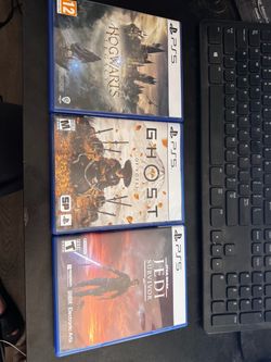 PS5 Game Bundle – Hogwarts Legacy,  Ghost of Yotei SE, Star Wars Jedi Survivor