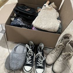 Box Of Women Clothes Size Small