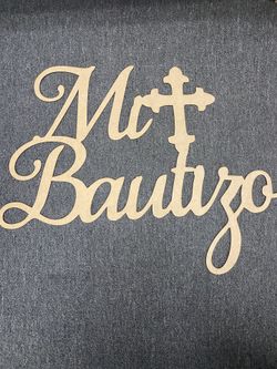 Mi Bautizo Sign