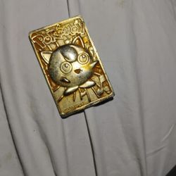 Gold Pokemon Card