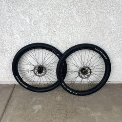 Bontrager AT 550 26 Wheel Set Mountain Bike. for Sale in