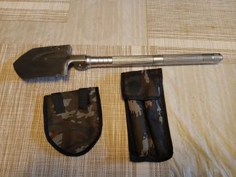 8 in 1 Collapsible Survival Shovel never used