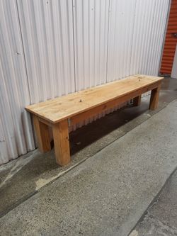 Beautiful Bench  (  SOLID WOOD  )
