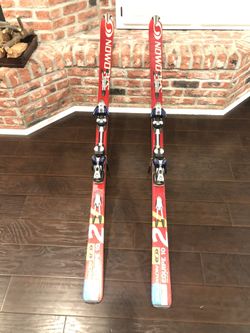 salomon used skis, size:190, newer style