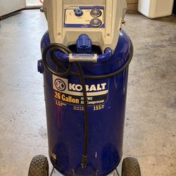 Kobalt 26 gal air compressor