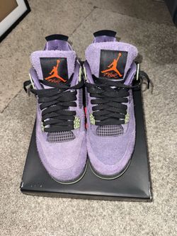 Jordan 4 Canyon Purple