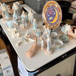 Beautiful Hand Painted Nativity