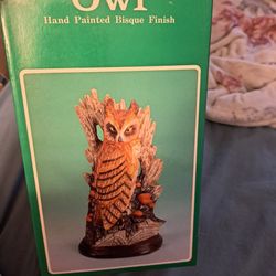 Porcelain Owl