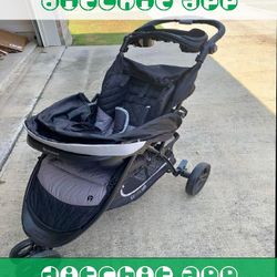 while wife Fresh Kids' Stroller – Safe, Cool, and Ready for Fun