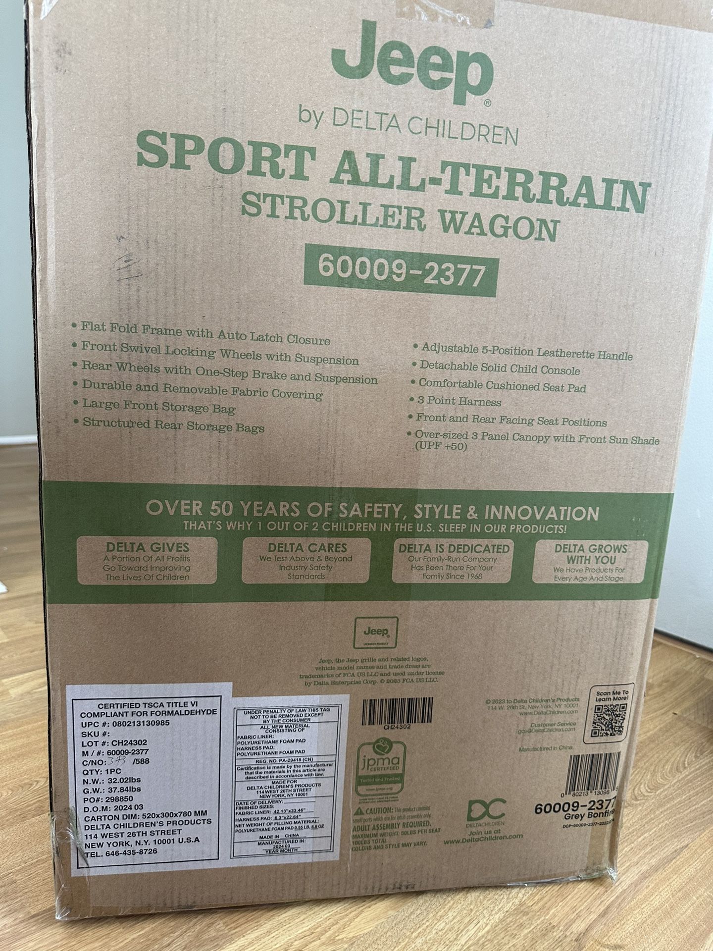 Jeep Sport All Terrain Kids Wagon