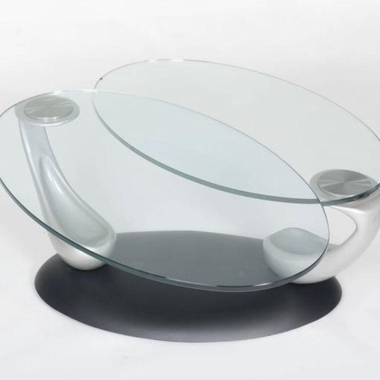 Papillon Extension Coffee Table by Gamba & Guerra, 1980s