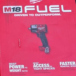 M18 FUEL Gen-2 18V Lithium-Ion Brushless Cordless Mid Torque 1/2 in. Impact Wrench w/Friction Ring (Tool-Only)
