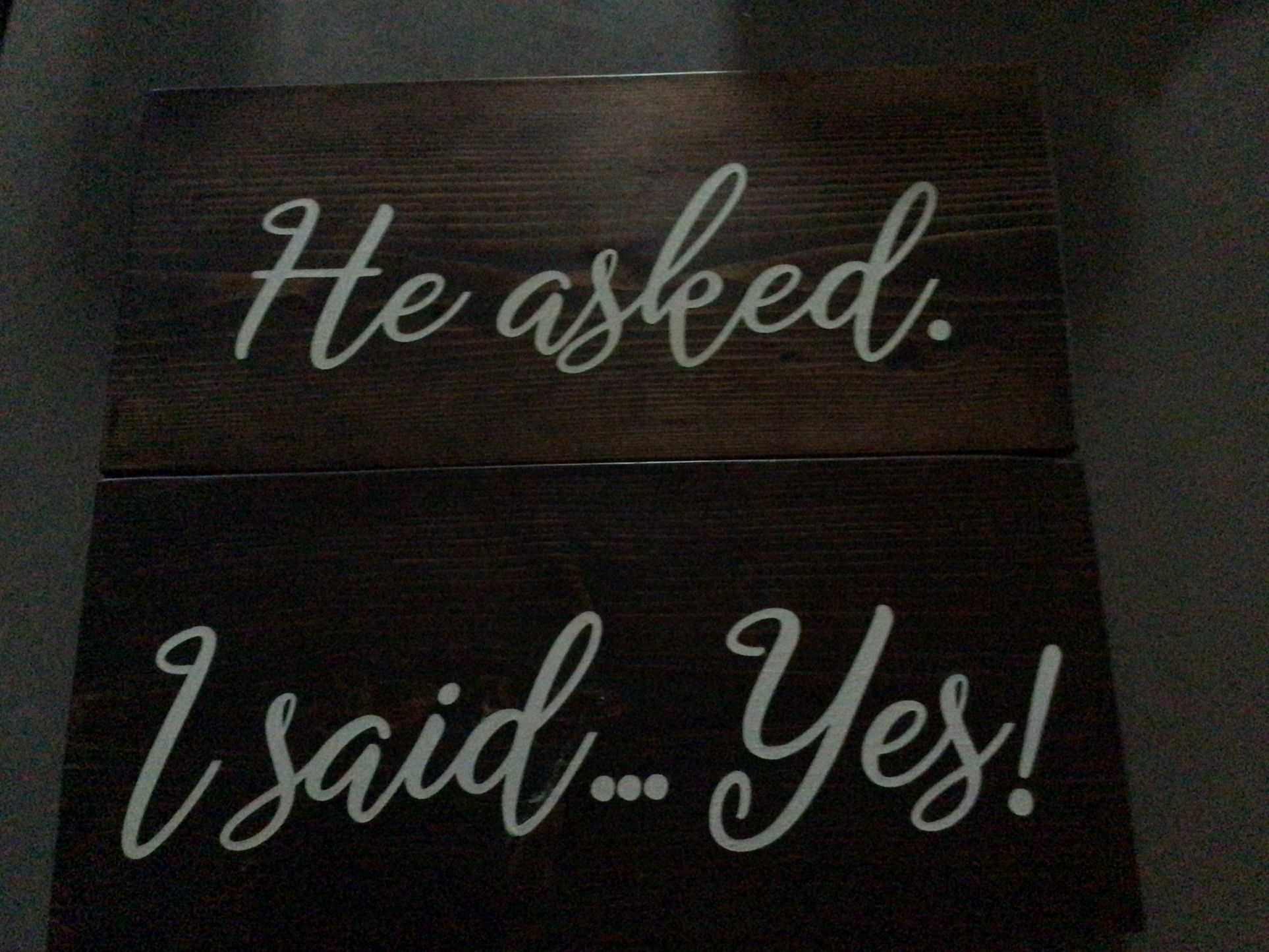 Engagement Signs