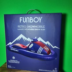 Snowmobile Snow Sled Inflatable New