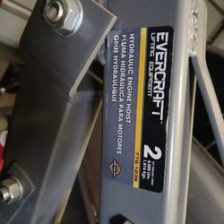 Evercraft 2 Ton Hydraulic Engine Hoist