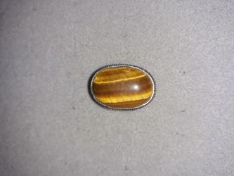 Beautiful Large Tigers eye ring