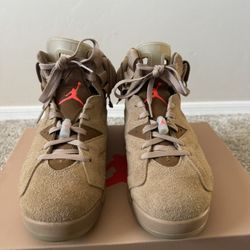 Jordan 6 Travis Scott “British Khaki