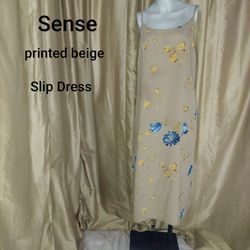 Vintage SENSE Slip Dress Size  L 