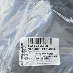 2017- 2020 Audi Q5 WATER HOSE