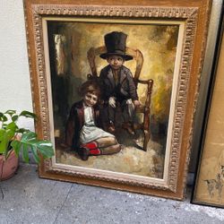 Original Vintage Oil Painting