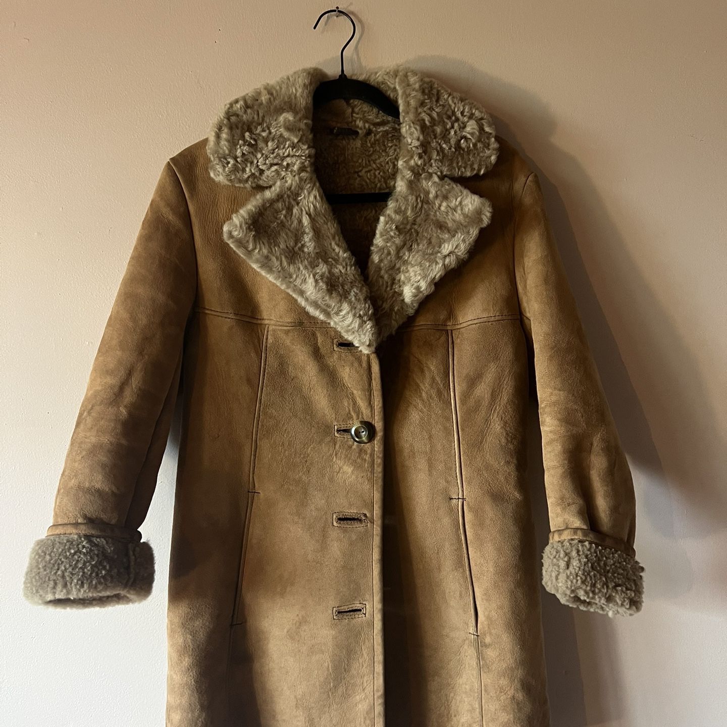 Vintage 80’s Sherpa Coat