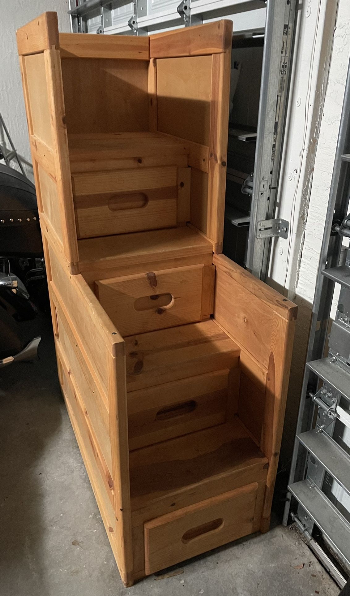 Bunk Bed Stair Chest w/ Drawers