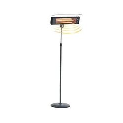 Sun Joe SJPH1500E Water-Resistant Electric Indoor/Outdoor Patio Infrared Heater W/ Wall Mount Bracket , Remote Controlled , Tip Over & Overheat Protec