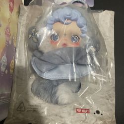 POP MART × Skullpanda “L’impressionnisme” Winter Figure w/Card & Packaging (Dew)