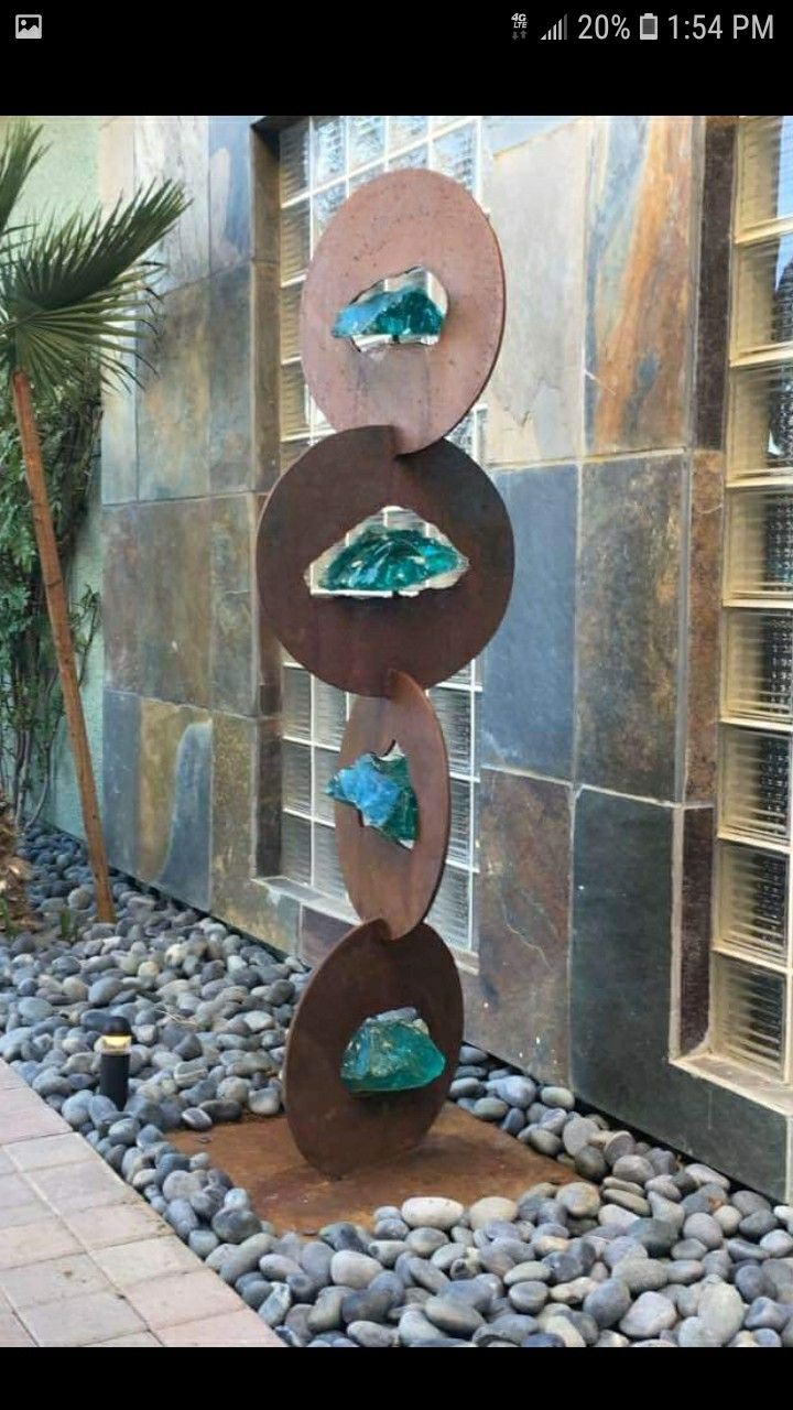 Glass and steel
