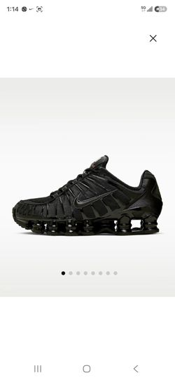 Nike Shox TL Men's Black Sneakers size 8