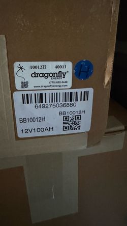 THE LIFEPO4 DRAGONFLY BATTERY 100Ah, 12V Deep Cycle Battery