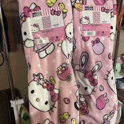Hello Kitty Easter Blanket 