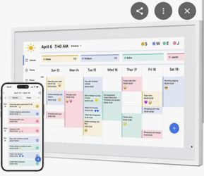 Dragon Touch 21.5" Digital Calendar Chore Chart