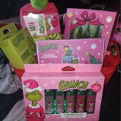 Grinch Christmas 🎄 Makeup Basket 