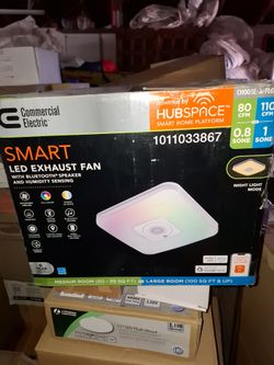 Smart led exhaust fan