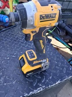 Dewalt impact, 20V 4amp  battery and charger