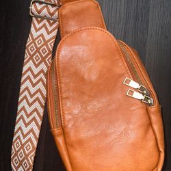 Vegan Leather Crossbody Bag/Purse with Adjustable Straps