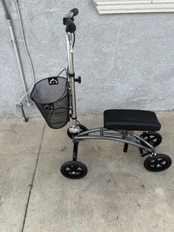 Knee Scooter Walker with Basket