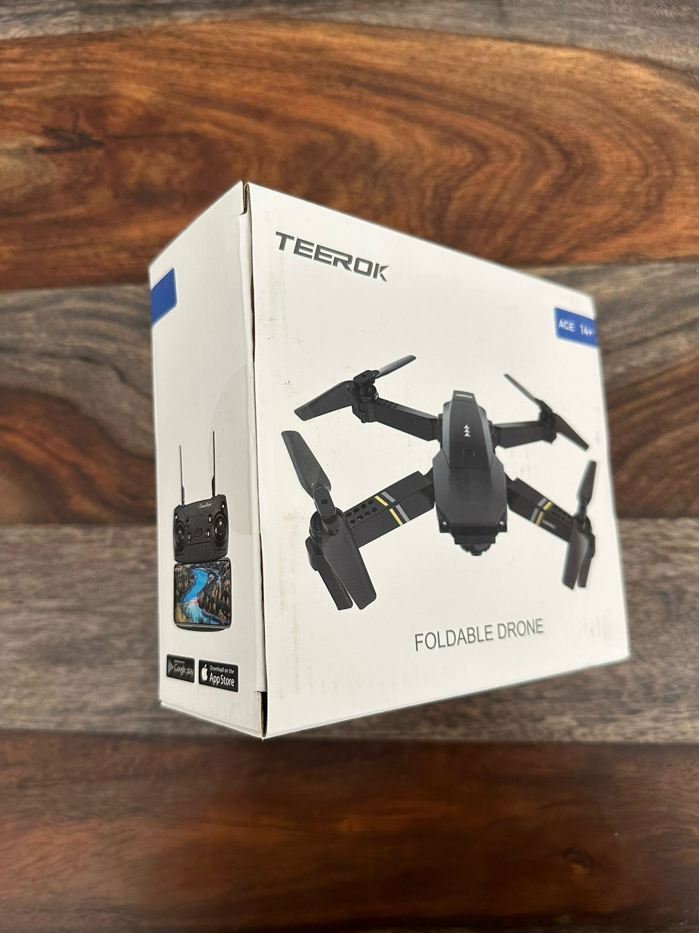 TEEROK T20 Mini Drone for Kids, RC Drones for Beginners Adults with LED, Small Drone with 3D Filp, Headless Mode, Propellers Full Protect, 3 Batteries